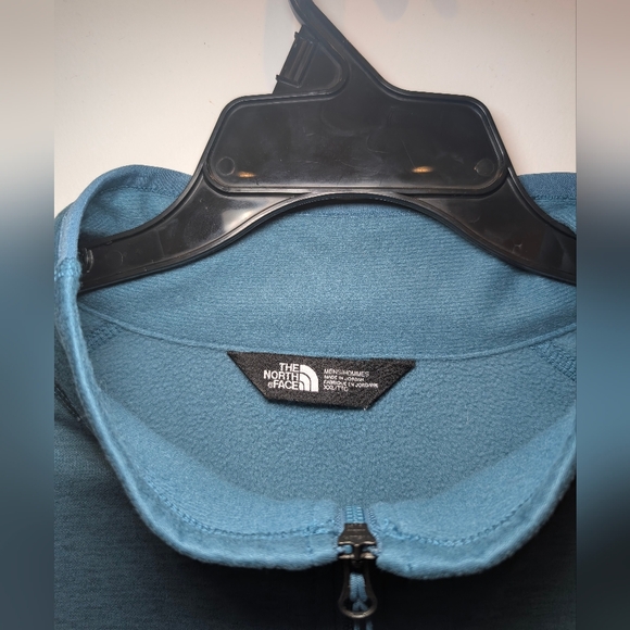 The North Face Canyonlands 1/4 Zip Fleece Pullover Mens XXL Teal Blue Gorpcore - Picture 3 of 7